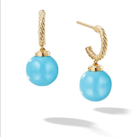 David Yurman Solari 18k Gold and Turquoise - Picture 4 of 4